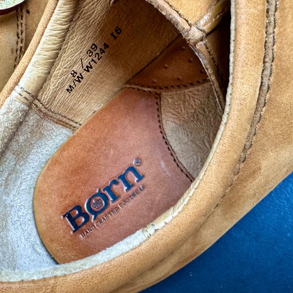 Born Sahara Driving Oxford Moccasins in Nubuck Leather, Size 8 - Picture 7 of 8